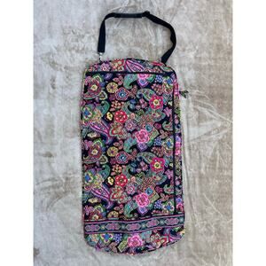 Vera Bradley Quilted‎ Floral Hanging Clothes Travel Garment Bag Suitcase